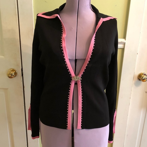 Vertigo Paris Tops - Vertigo Paris Beaded Cardigan